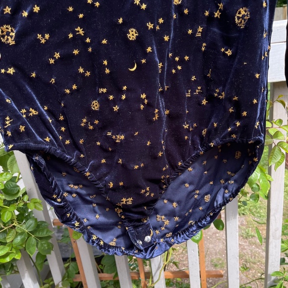 Samantha Pleet Celestial Velvet Body Suit - Picture 7 of 16